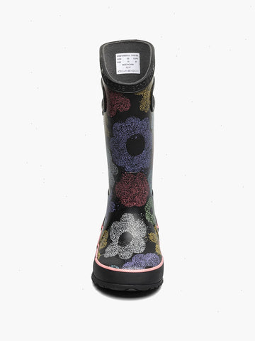 Rainboot Airbrush FlowersKids Rainboot