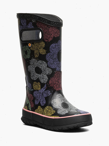 Rainboot Airbrush FlowersKids Rainboot