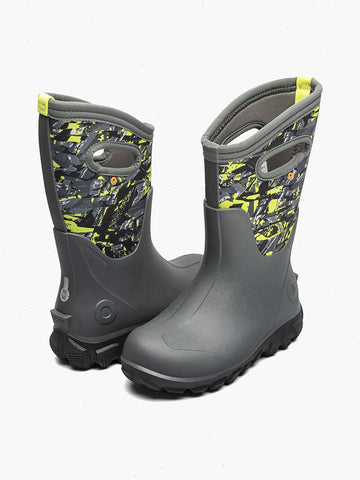 Classic Seamless Edgy CamoKids' Winter Boots